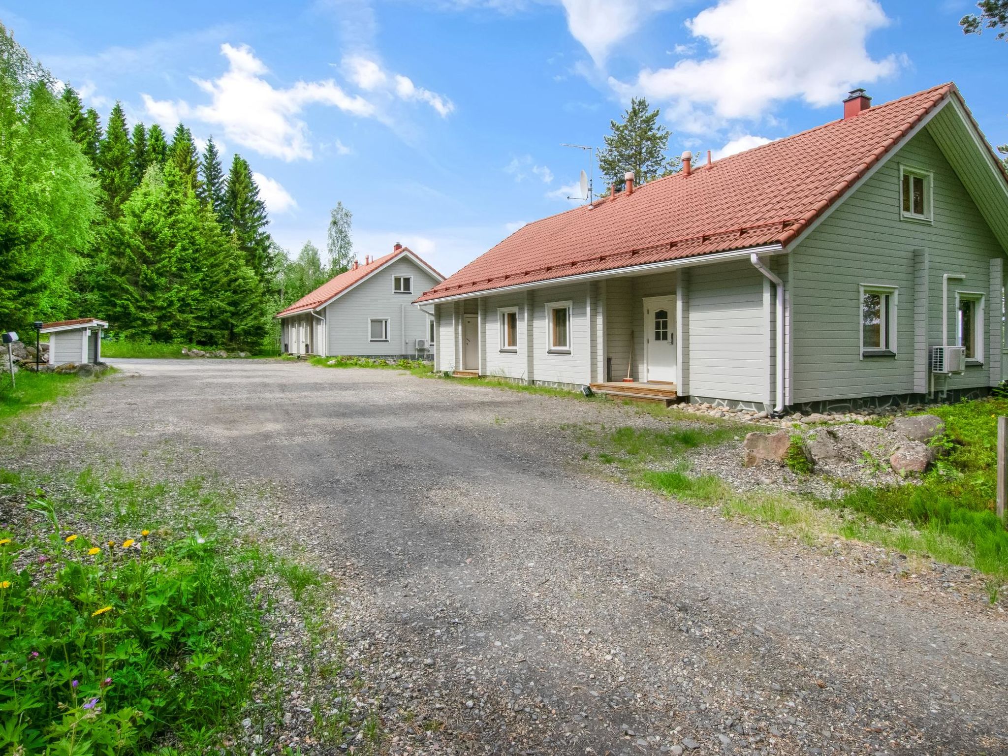 Vuokatti villas ahma-Binnen