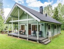 Authentiek Fins blokhut aan het meer in Sotkamo – 8 personen - thumbnail 1