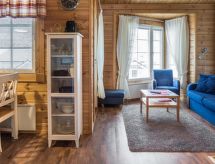 Knus blokhutappartement aan de skipiste in Vuokatti voor 5 personen - thumbnail 6