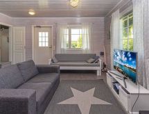 Rustiek Fins rivierhuisje aan de Utosjoki met eigen sauna en roeiboot - thumbnail 5