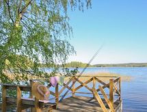 Knusse blokhut aan het Päijänne-meer met eigen sauna en boot in Asikkala - thumbnail 2