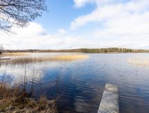 Authentieke Finse blokhut aan het Vesijärvi-meer, Asikkala - thumbnail 3
