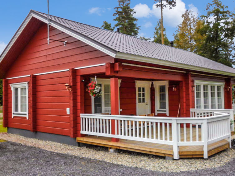 Aan het meer: Rustgevend vakantiehuis Kuikanranta in Hartola in Hartola