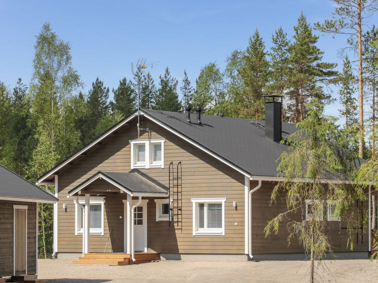 Sauna en rust aan het meer: Vakantiehuis Kurki in Heinola in Heinola