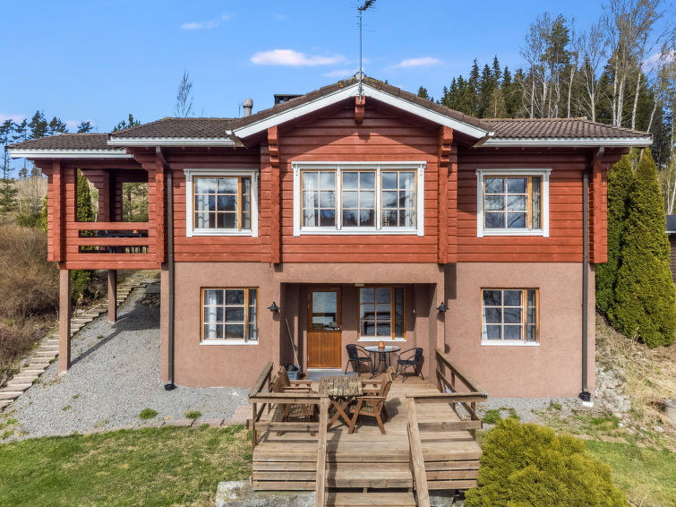 Aan het meer: Rustiek vakantiehuis Mäntyhovi in Ikaalinen in Ikaalinen
