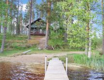 Authentiek Fins blokhut aan het meer: sauna, roeiboot en rust in Kihniö - thumbnail 2
