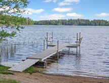 Authentiek Fins blokhut aan het meer: sauna, roeiboot en rust in Kihniö - thumbnail 3