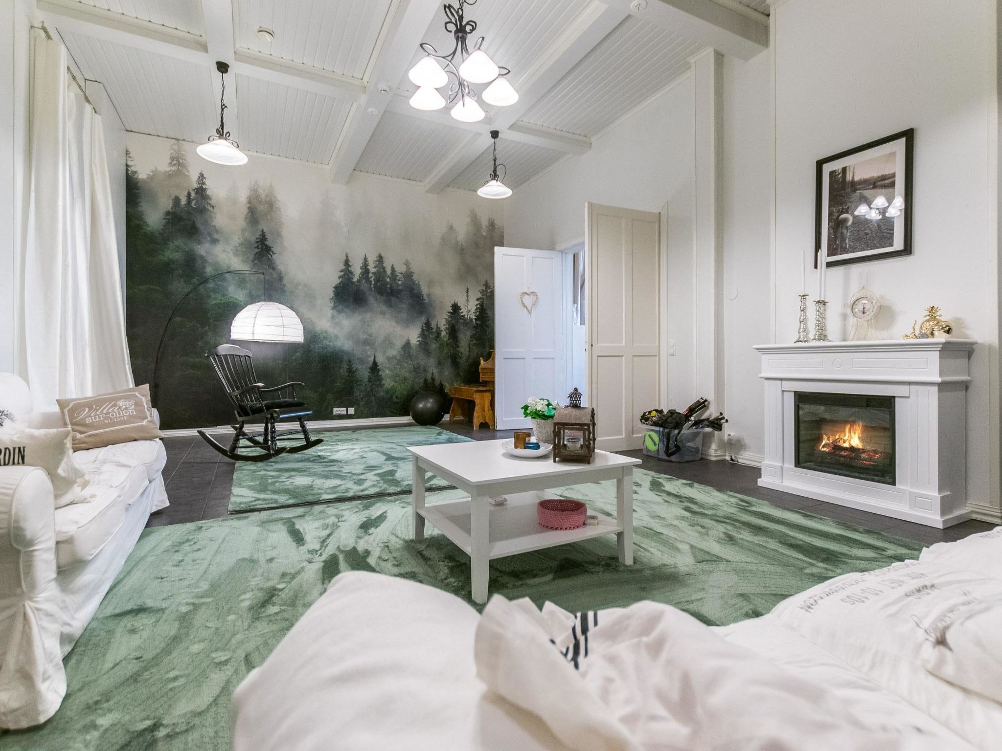 Vilppulan huvila-Binnen