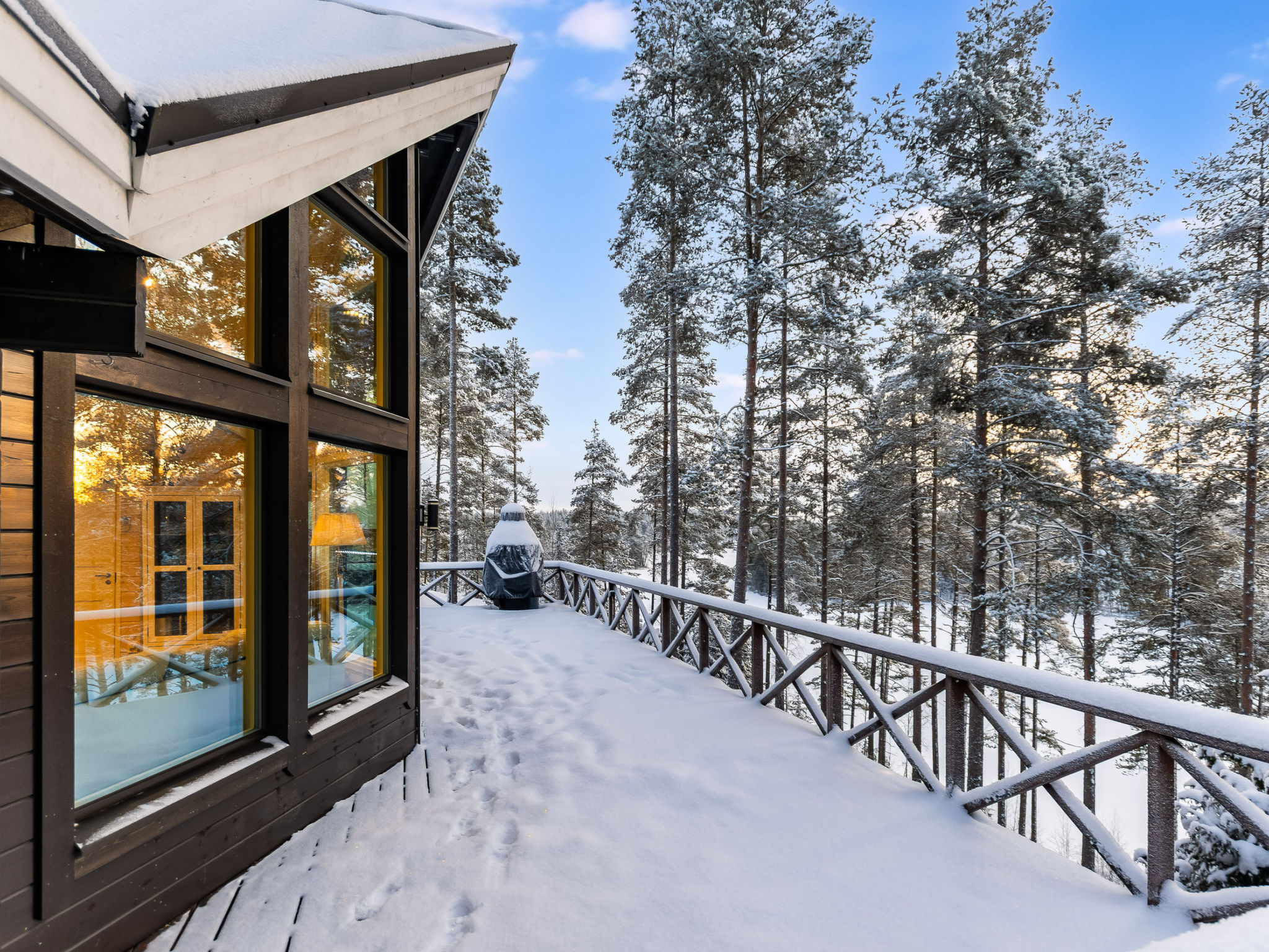 Villa Loisto: Luxe Finse cottage aan het meer met sauna's en barbecuehut - foto 5