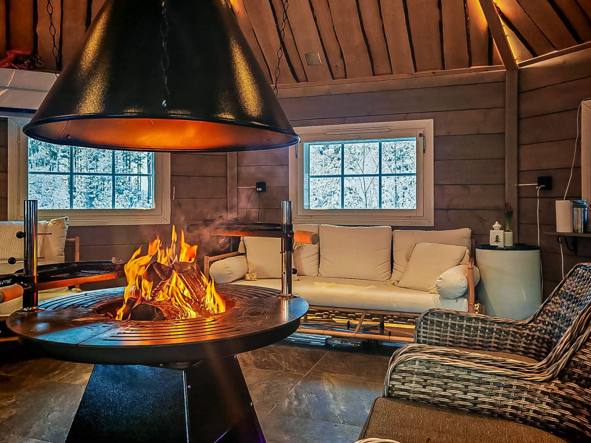 Villa Loisto: Luxe Finse cottage aan het meer met sauna's en barbecuehut - foto 20
