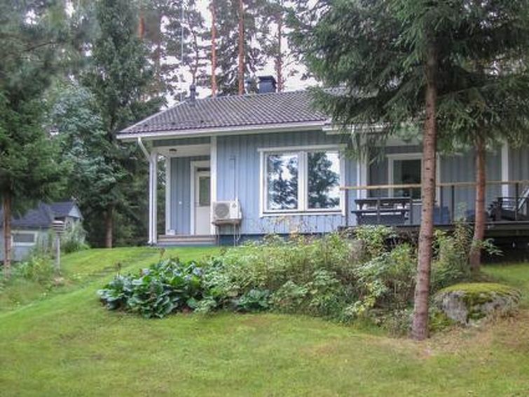 Sauna en rust aan het meer in Padasjoki: vakantiehuis Lokki in Padasjoki