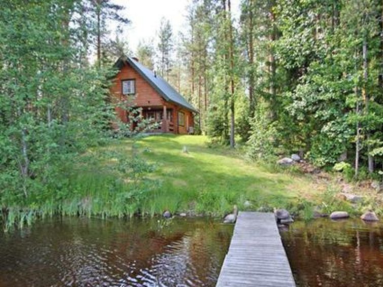 Sauna en rust aan het meer in vakantiehuis Honkatupa, Ruovesi in Ruovesi
