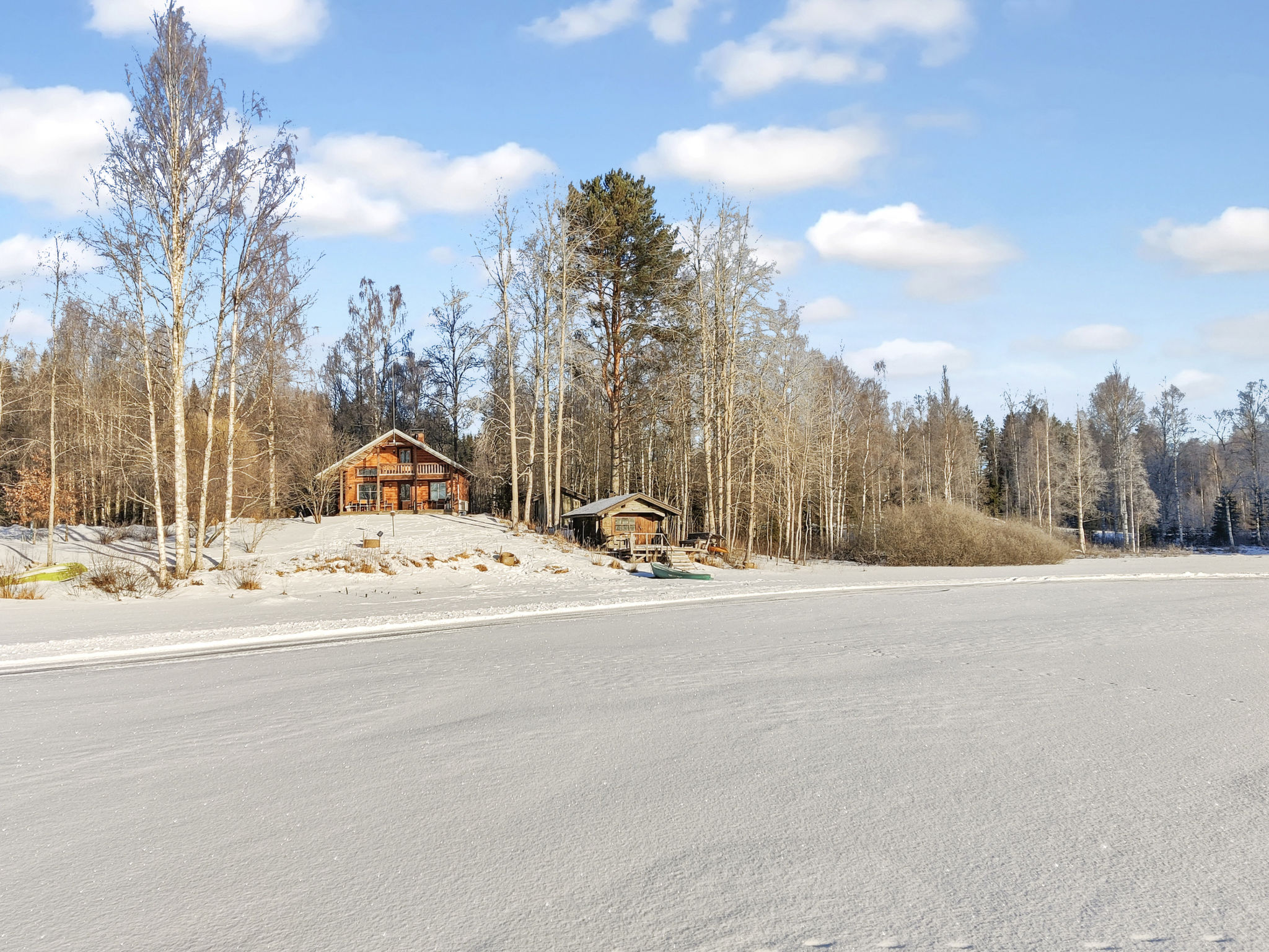 Rustiek blokhutparadijs aan het meer in Ruovesi, Pirkanmaa - foto 4