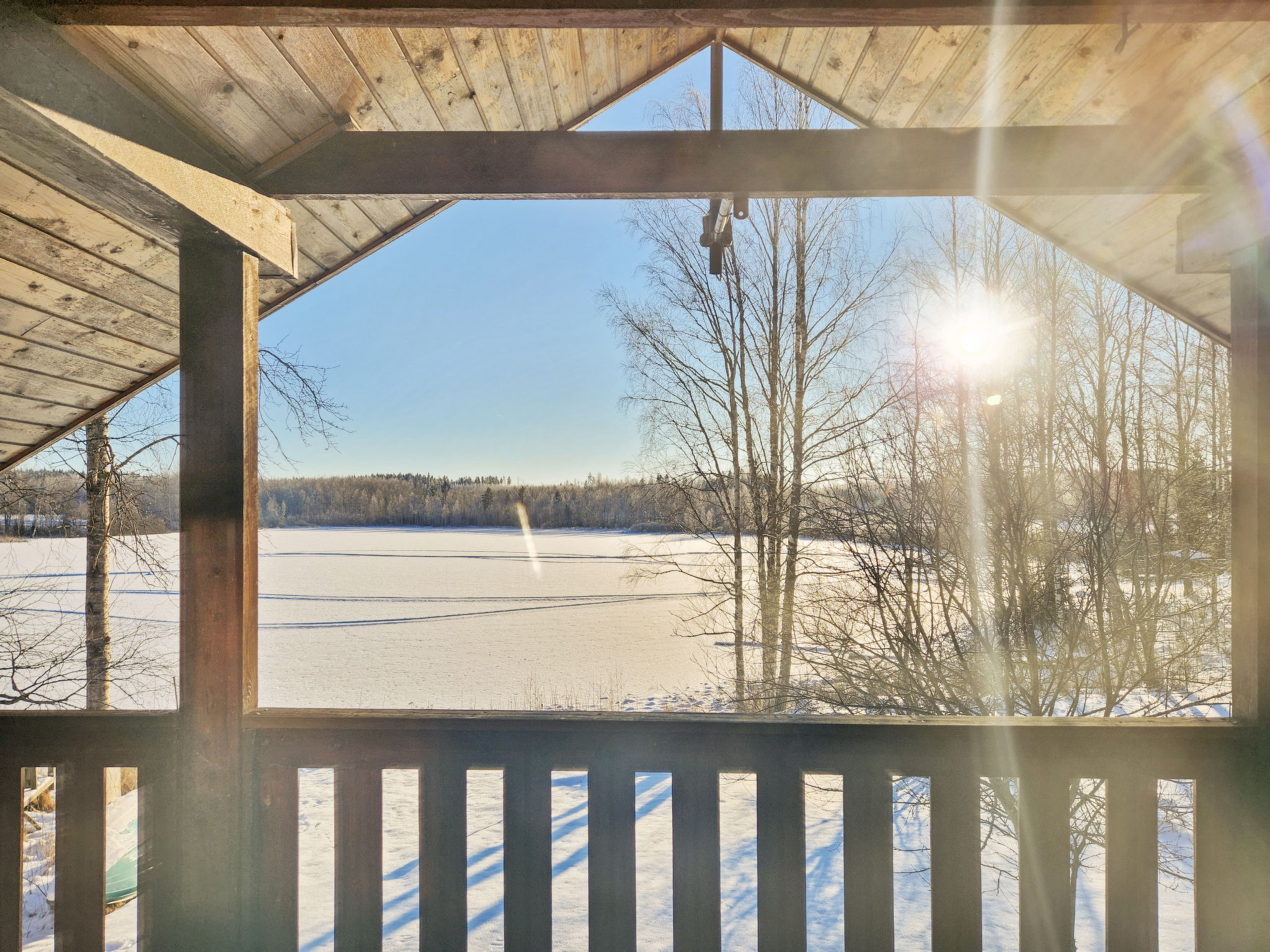 Rustiek blokhutparadijs aan het meer in Ruovesi, Pirkanmaa - foto 26