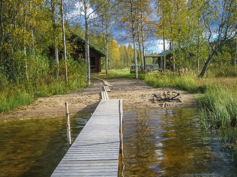 Aan het meer: Sfeervol vakantiehuis Niittytupa in Ruovesi in Ruovesi