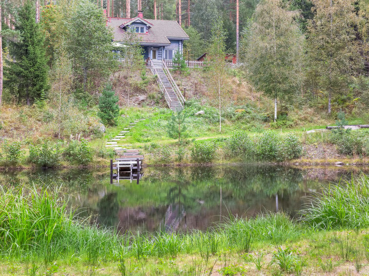 8-persoons vakantiehuis met sauna aan het meer in Sysmä in Sysmä
