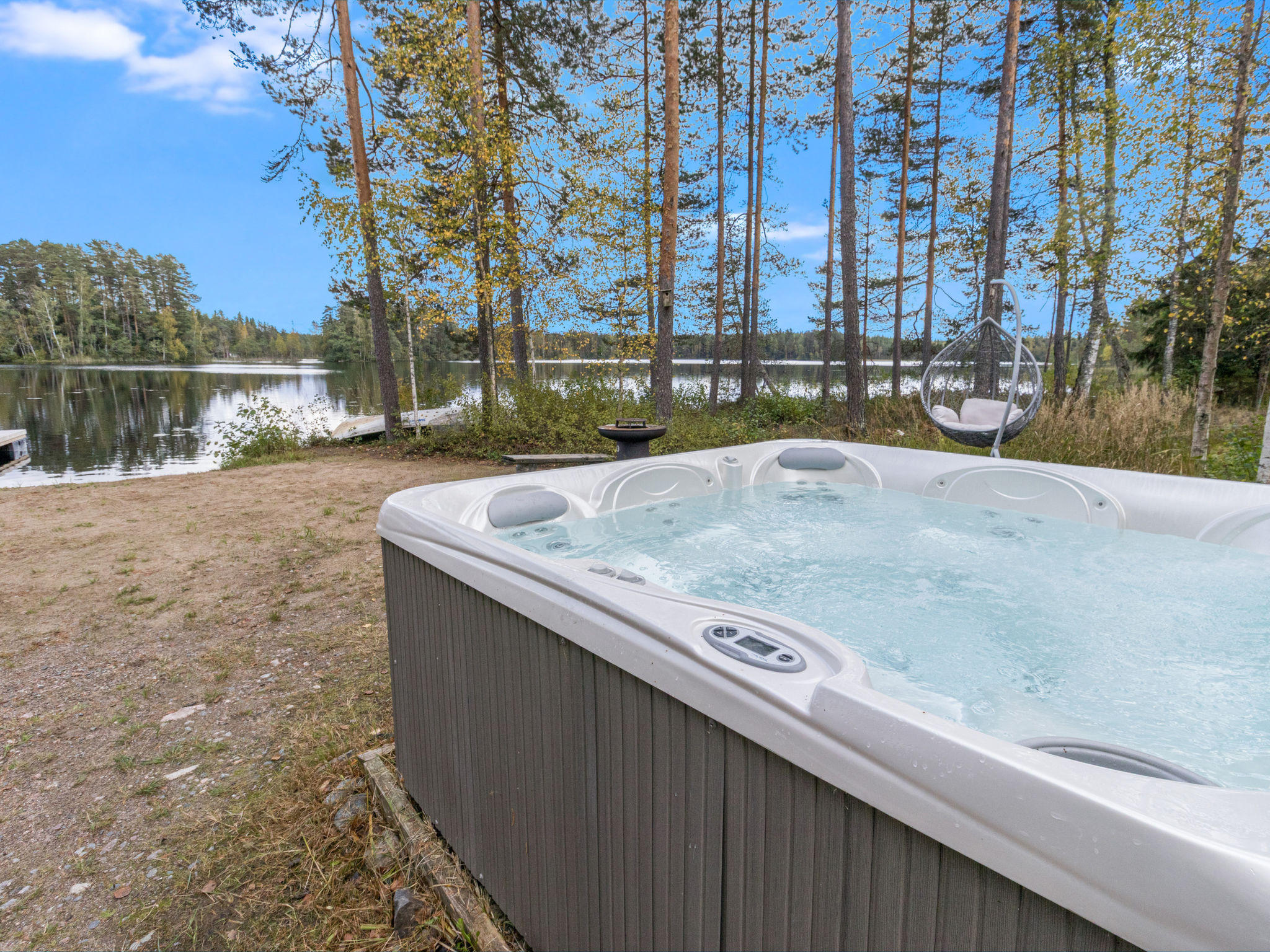 Teurajärven Helmi: Ruim vakantiehuis direct aan het meer in Tammela - foto 4