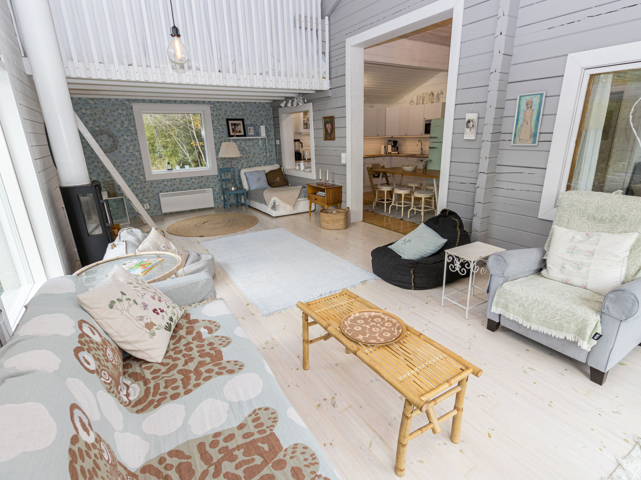 Teurajärven Helmi: Ruim vakantiehuis direct aan het meer in Tammela - foto 5