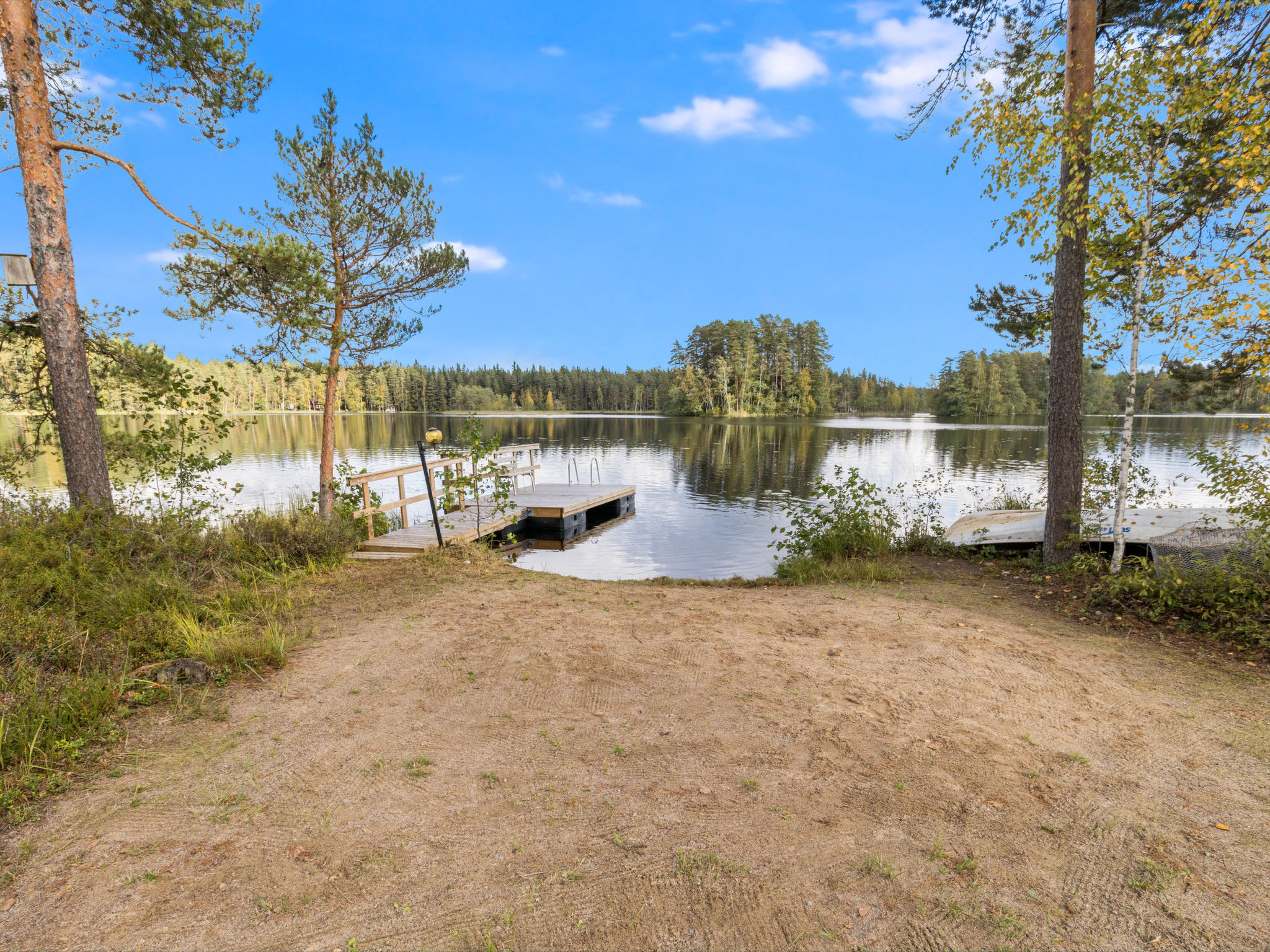 Teurajärven Helmi: Ruim vakantiehuis direct aan het meer in Tammela - foto 17