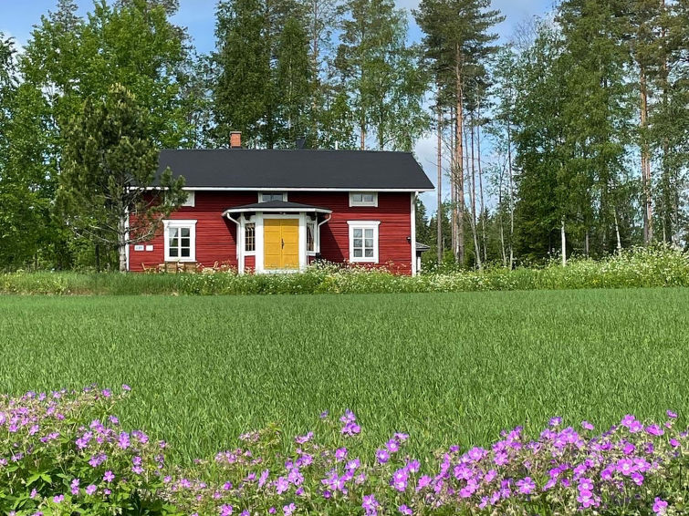 Aan het meer: Ruim vakantiehuis Myllylä in Virrat met sauna in Virrat