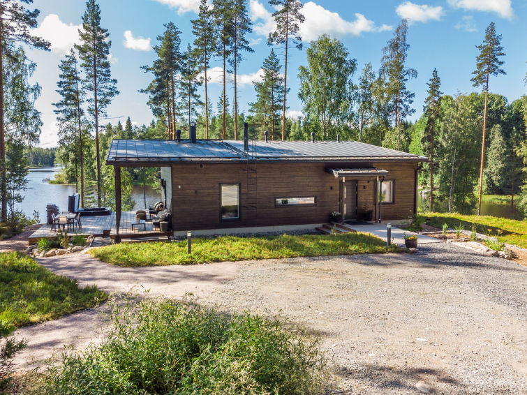 Sauna en rust aan het meer: Vakantiehuis Lehtoranta in Virrat in Virrat