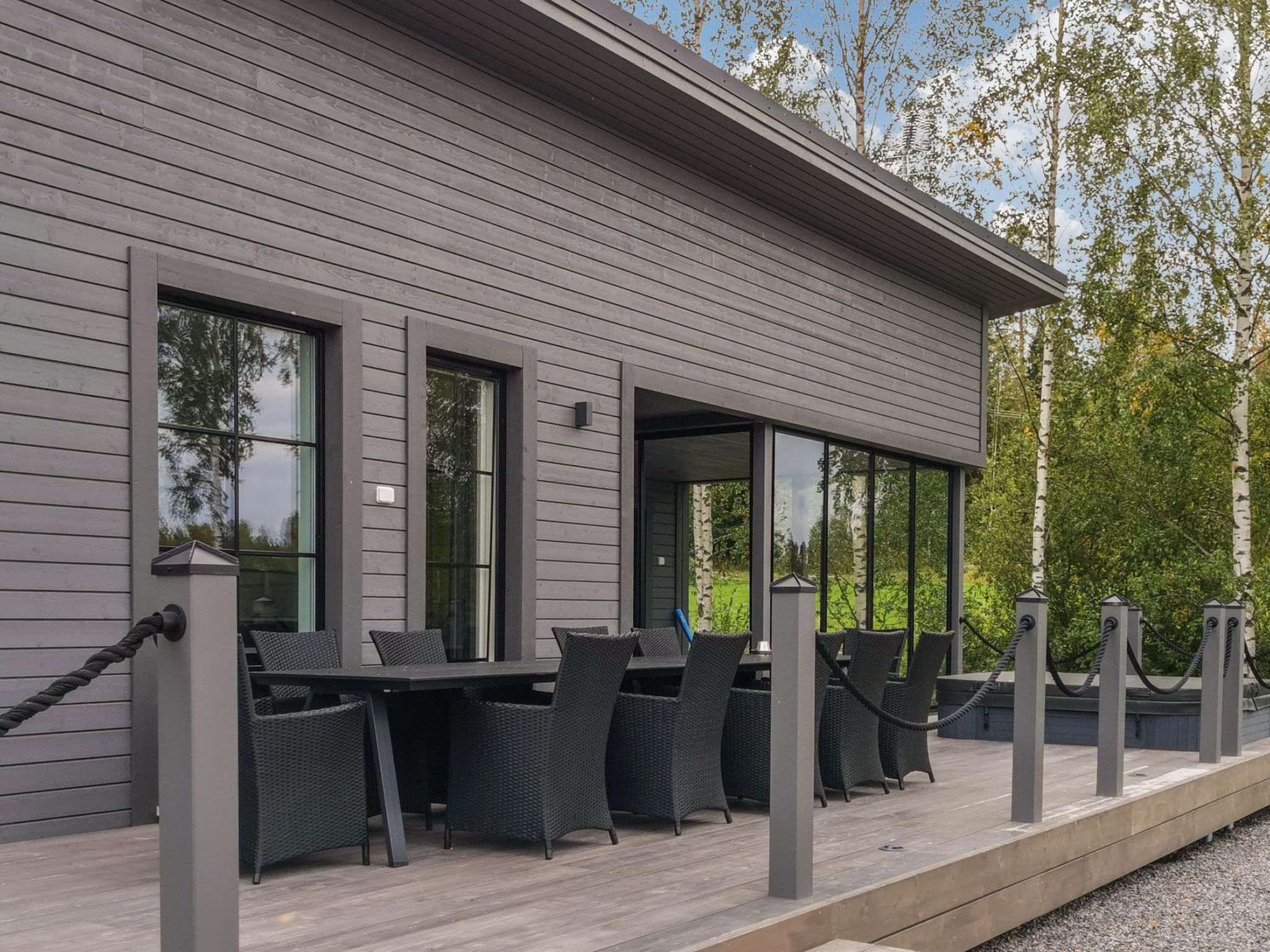 Villa karhentimantti-Binnen