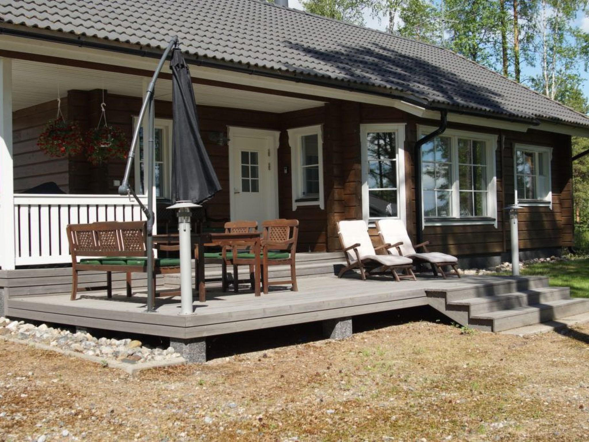 Ferienvilla mit Sauna und Garten am See