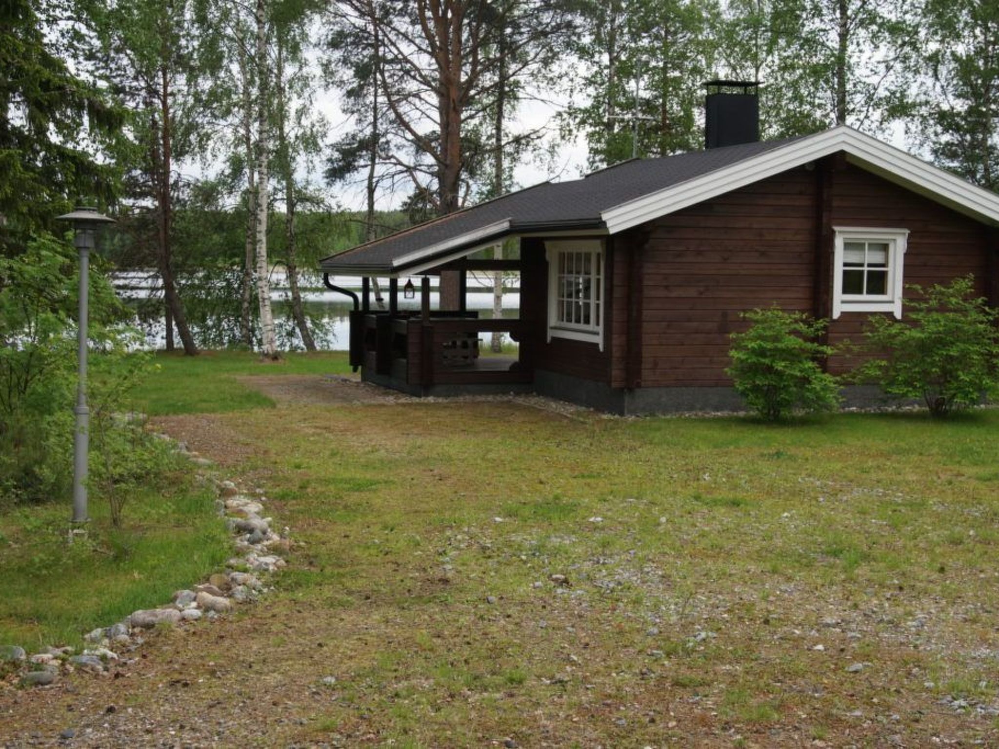 Ferienvilla mit Sauna und Garten am See-Outside