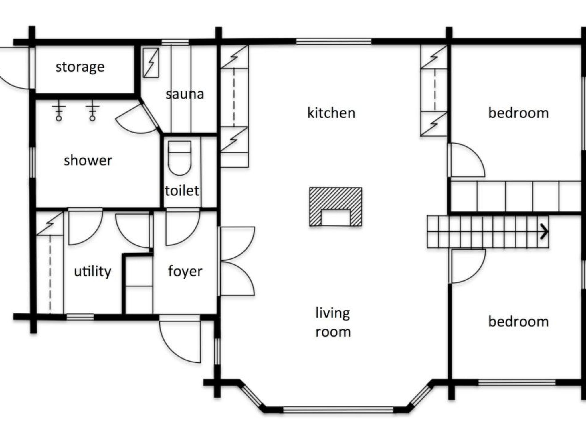 Ferienvilla mit Sauna und Garten am See-Image-tags.info