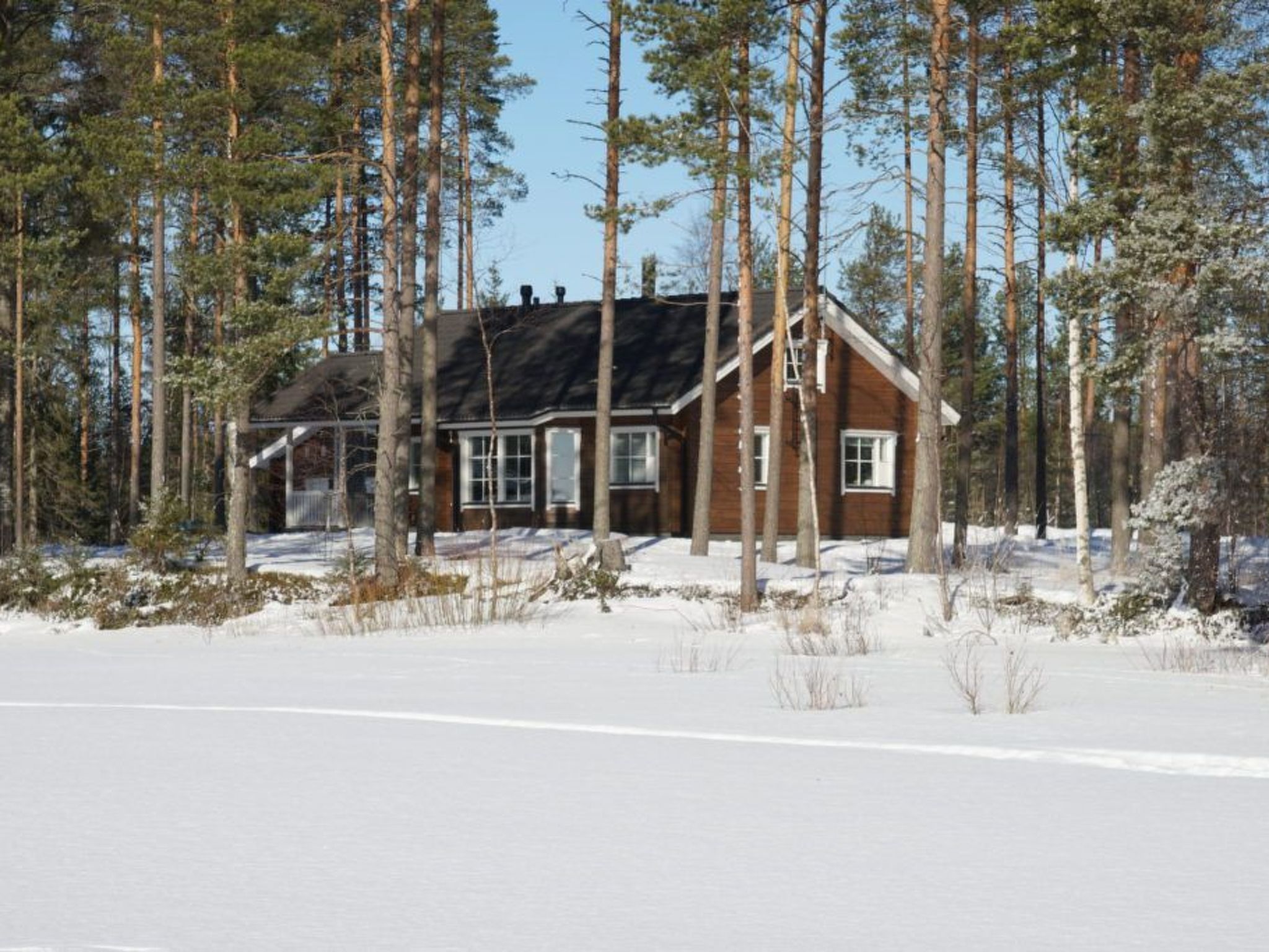 Ferienvilla mit Sauna und Garten am See-Outside