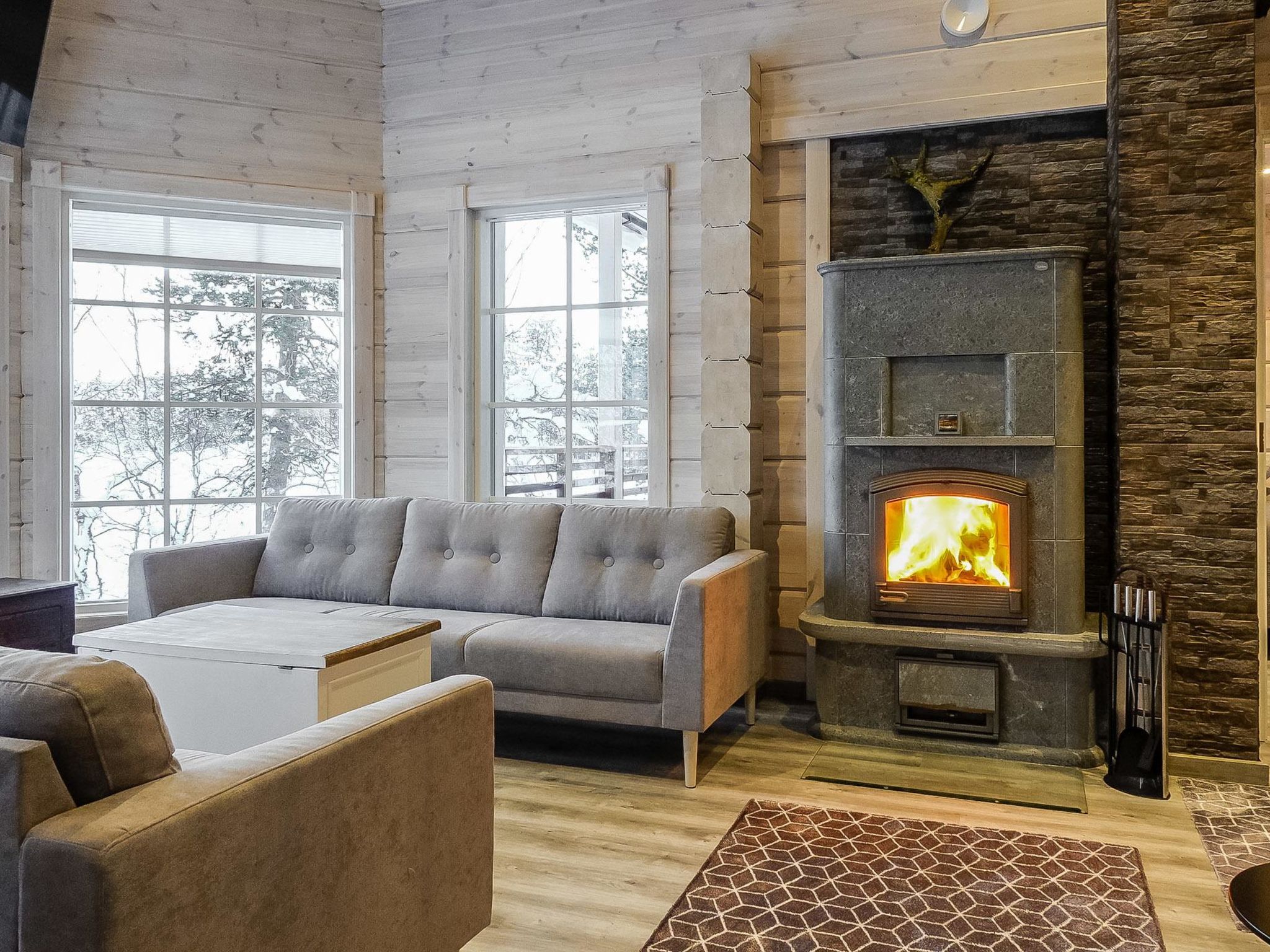 Villa tunturisopuli-Inside