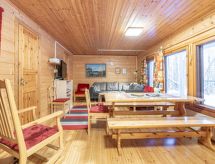 Ruim blokhut Oravanpesä voor 11 personen in het bergachtige Äkäslompolo, Lapland - thumbnail 3