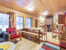 Ruim blokhut Oravanpesä voor 11 personen in het bergachtige Äkäslompolo, Lapland - thumbnail 4