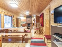 Ruim blokhut Oravanpesä voor 11 personen in het bergachtige Äkäslompolo, Lapland - thumbnail 6