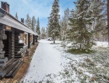 Authentiek Fins appartement in Äkäslompolo met sauna, 4 km van skigebied - thumbnail 4