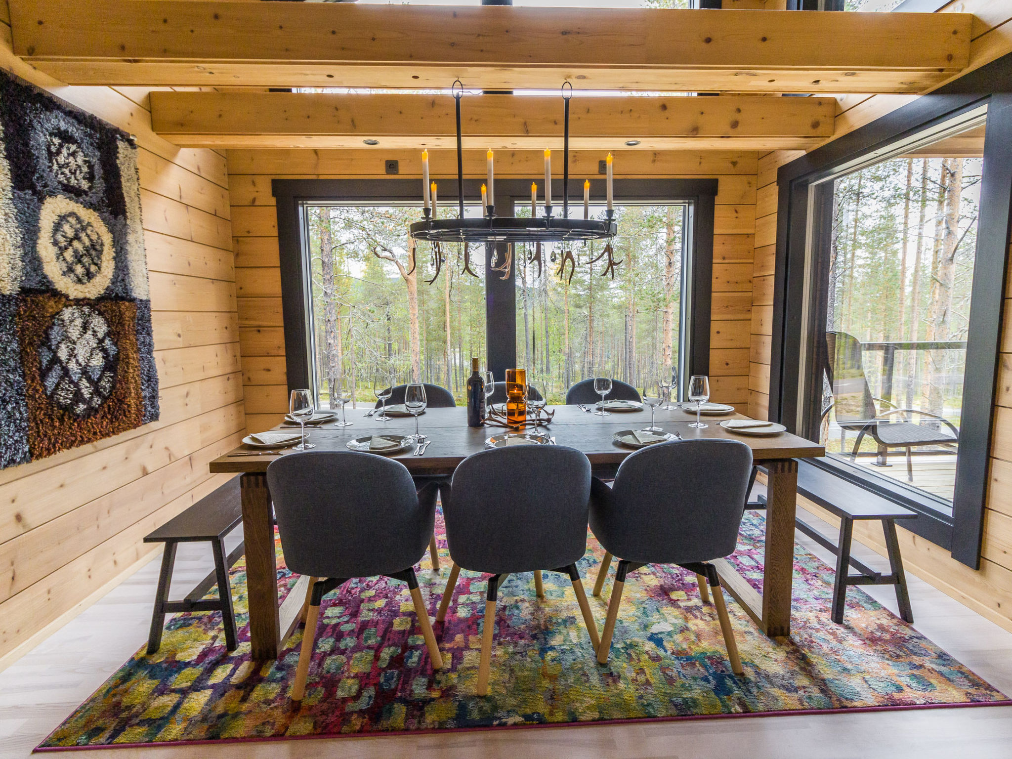 Villa valoisa-Binnen