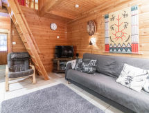 Knus appartement aan het meer in Äkäslompolo met sauna - thumbnail 3