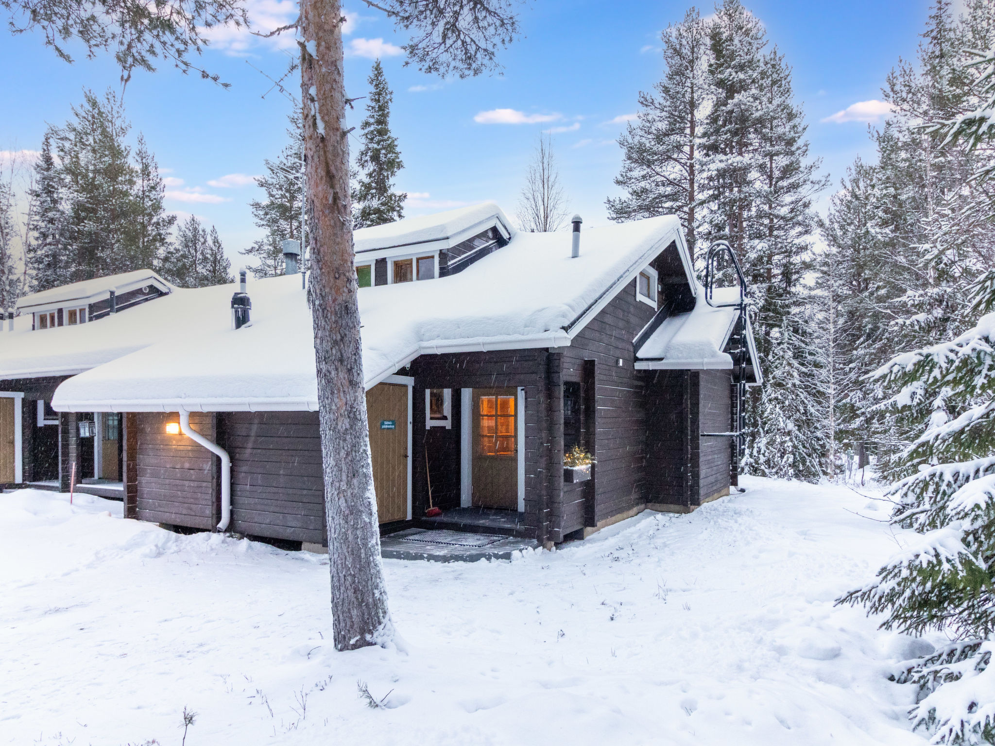 Knus appartement aan het meer in Äkäslompolo met sauna - foto 17