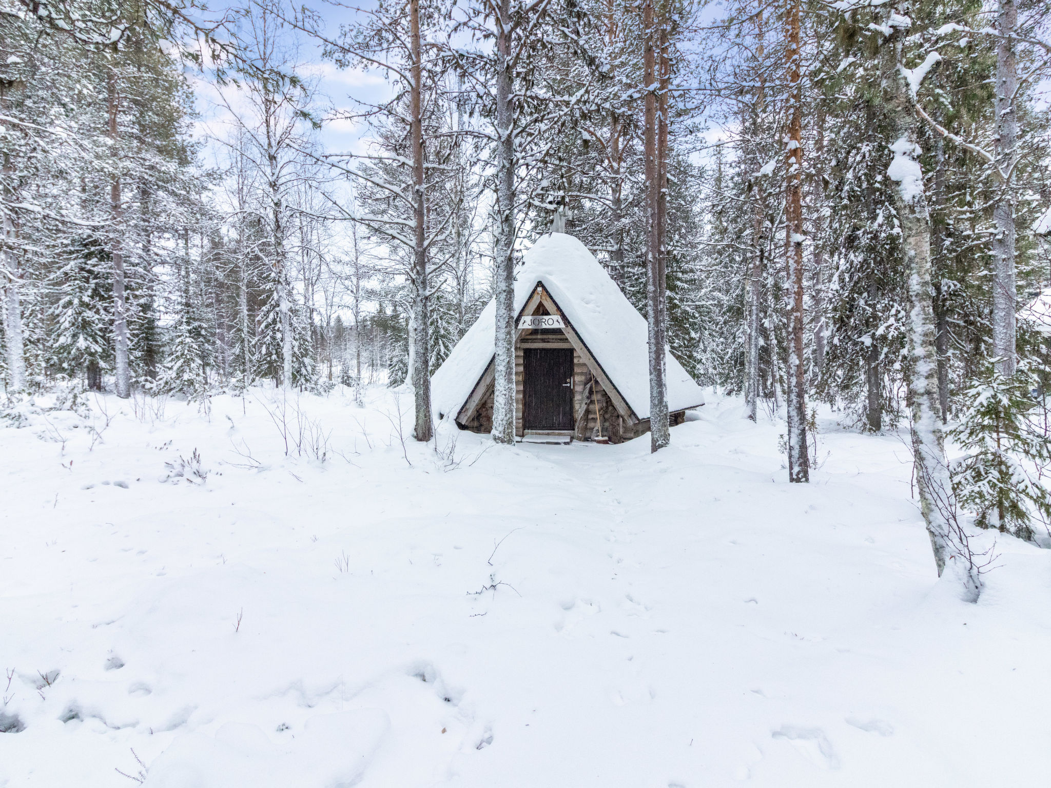 Knus appartement aan het meer in Äkäslompolo met sauna - foto 19