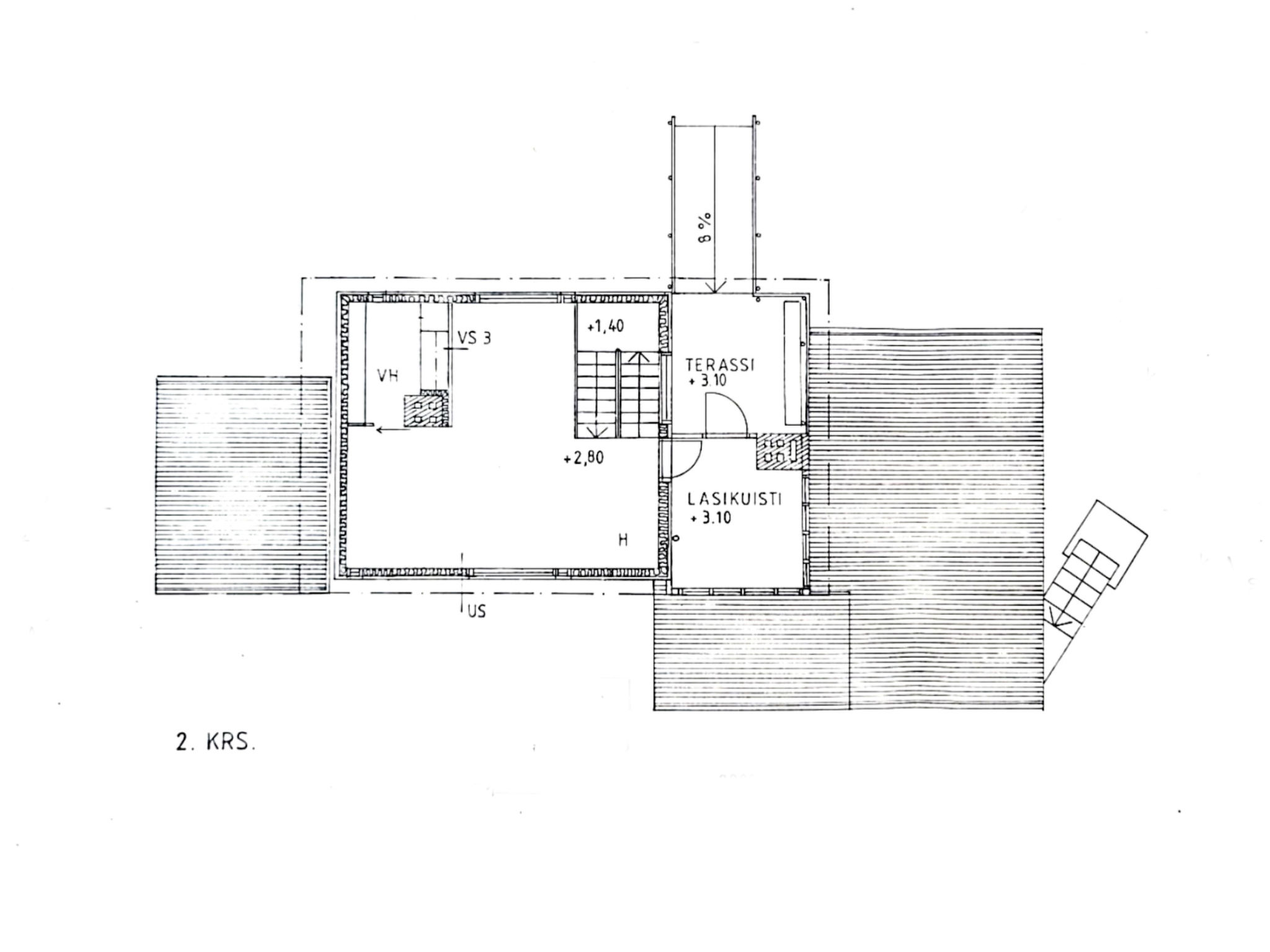 Villa rääpys - Dedans