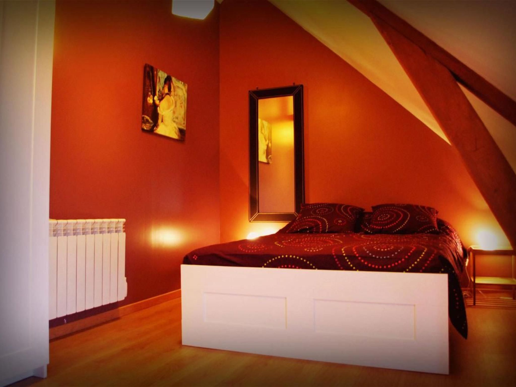 Liebevoll renoviertes Ferienhaus als Teil eines kleinen Bauernhauses mit abgesc-Binnen