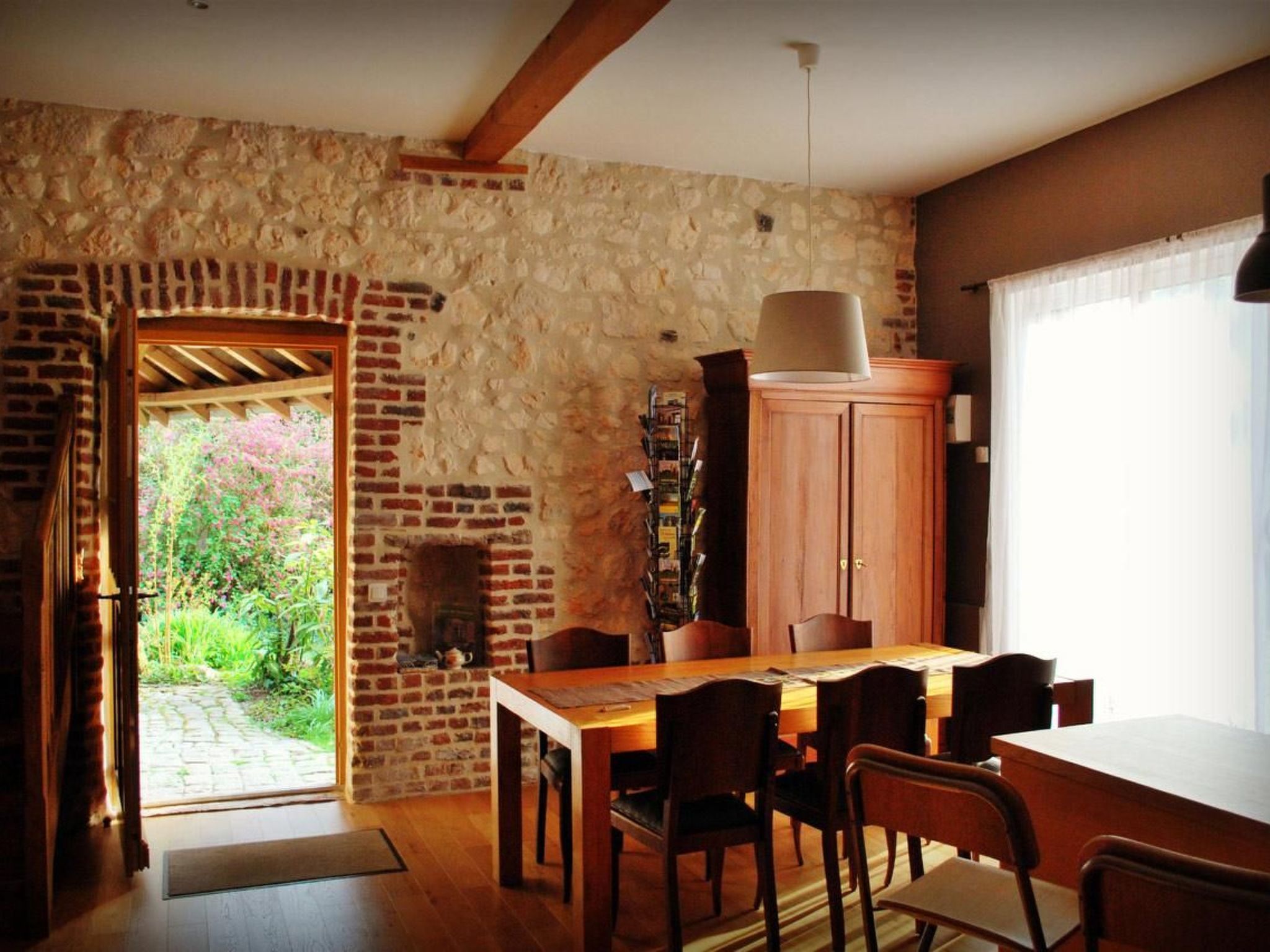 Liebevoll renoviertes Ferienhaus als Teil eines kleinen Bauernhauses mit abgesc-Binnen