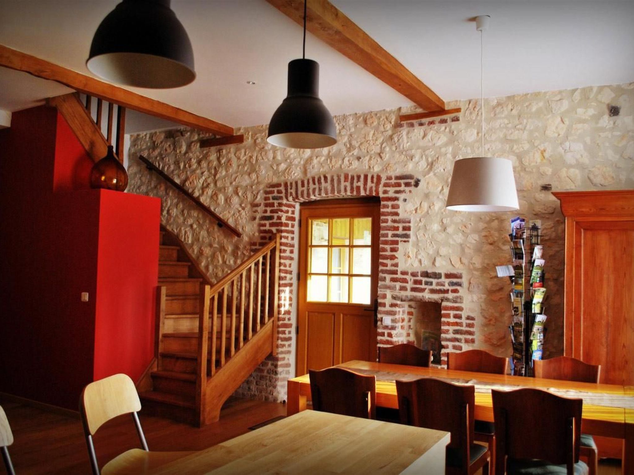 Liebevoll renoviertes Ferienhaus als Teil eines kleinen Bauernhauses mit abgesc-Binnen