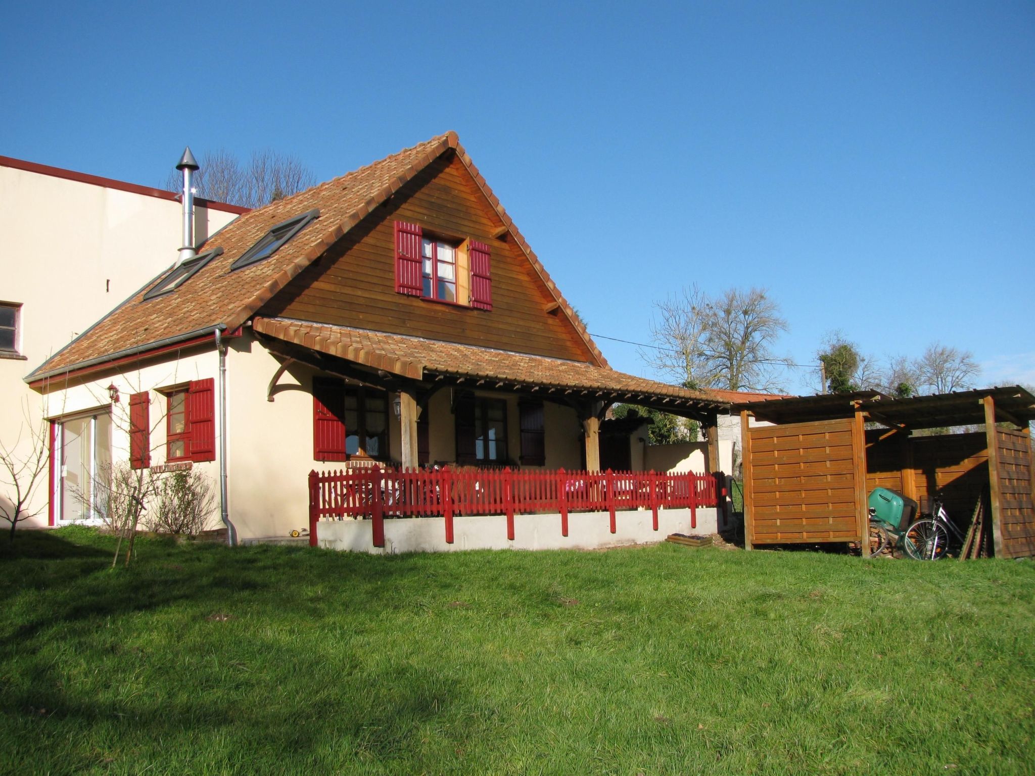 Vakantiehuis met omheinde tuin in Oneux (Frankrijk) 1 hond is welkom