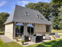 Sfeervol Normandisch vakantiehuis uit 1680 bij meer en golfbaan - thumbnail 1