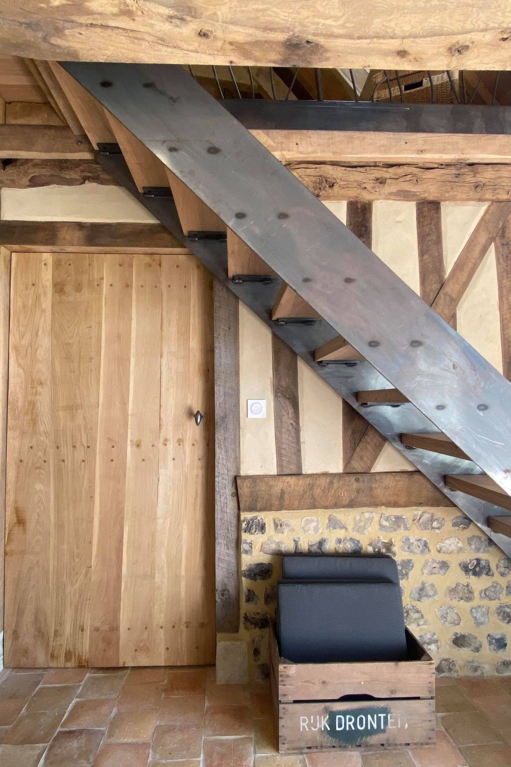 Neues normannisches Ferienhaus mit Charme die Kastanienbäume-Binnen