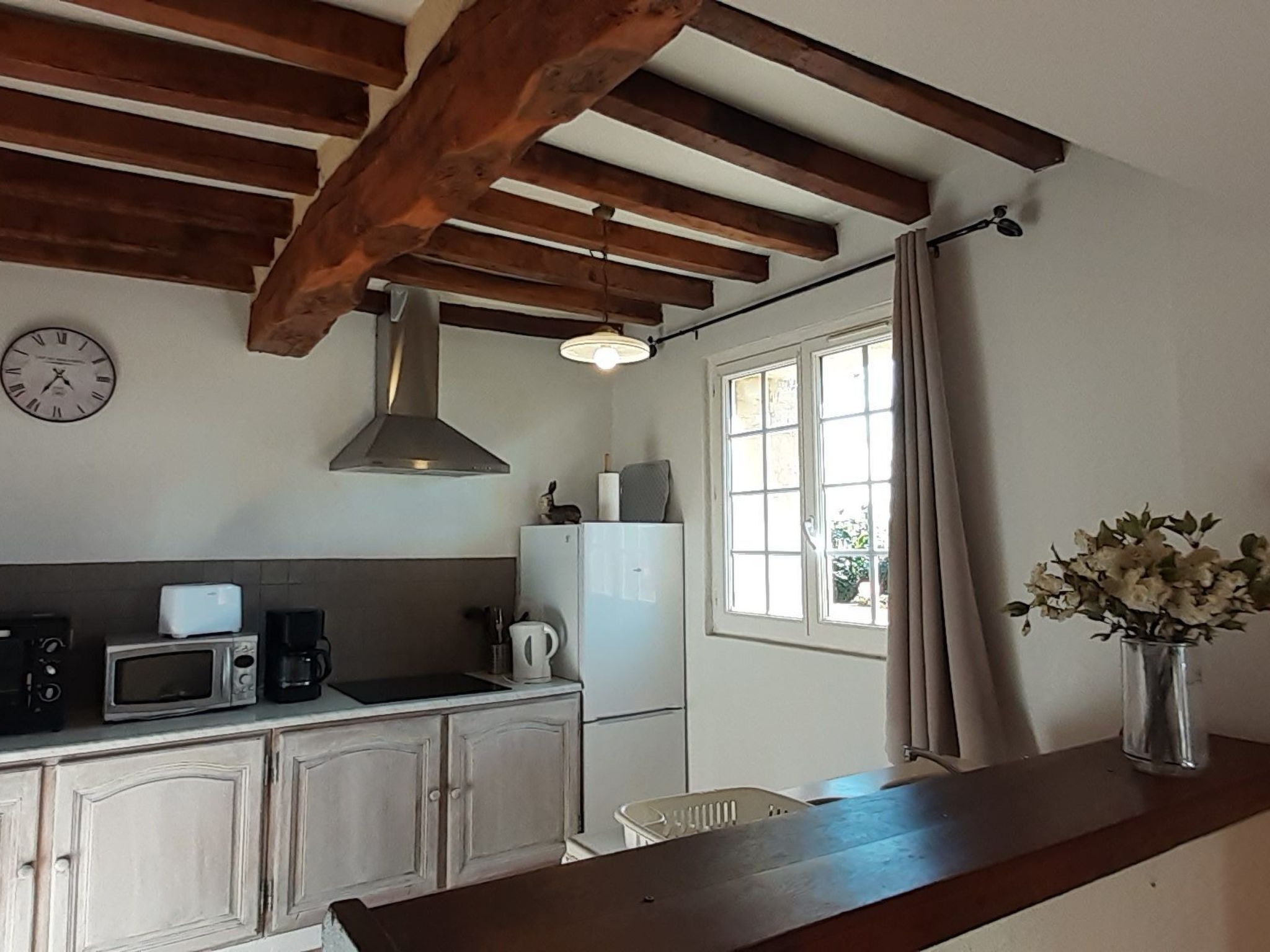 Normannisches Ferienhaus mit Charme les châtaigniers 1 Zimmer-Binnen