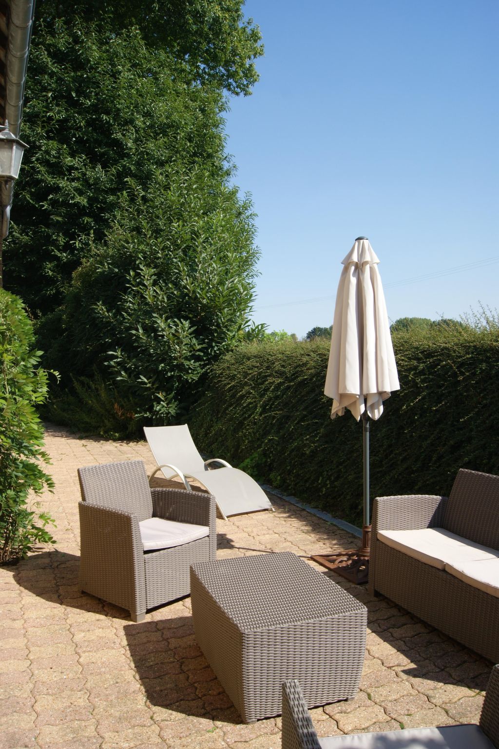 Normannisches Ferienhaus mit Charme les châtaigniers 1 Zimmer-Binnen