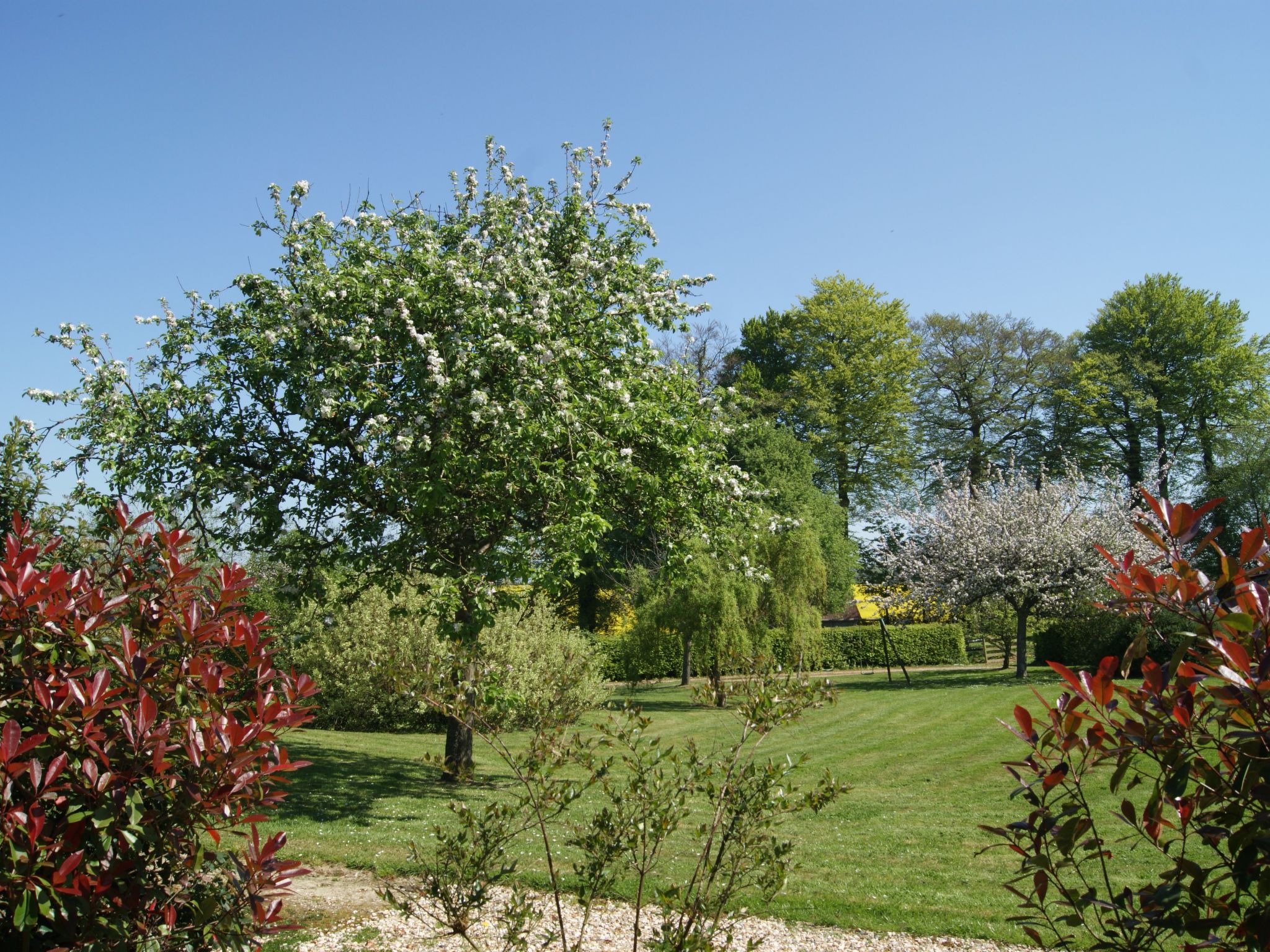 Normannisches Ferienhaus mit Charme les châtaigniers 1 Zimmer-Binnen