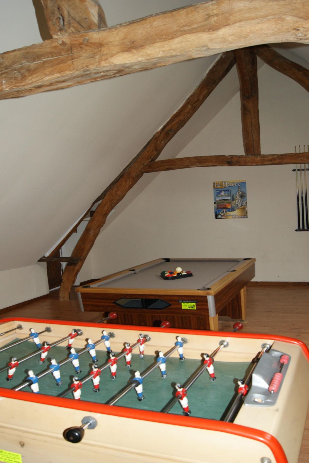 Charmante normannische Ferienwohnung les chataigniers 3 Zimmer-Binnen